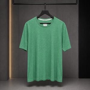 NWOT: Rag & Bone Green 100% Cotton Shirt Size M